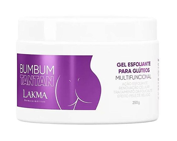 Bumbum Tantan - Gel Esfoliante para Glúteos 250g - LAKMA