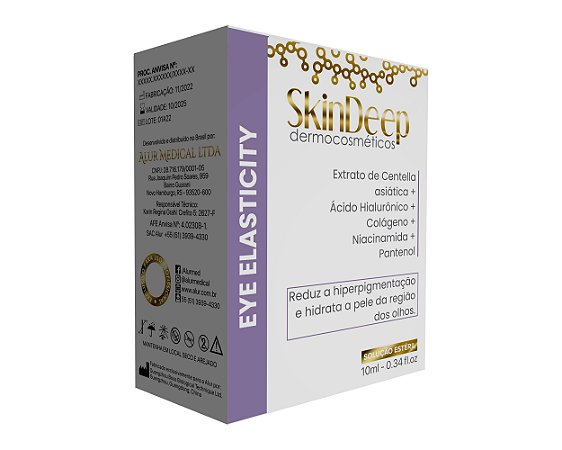 SkinDeep Eye Elasticity - Sérum para Elasticidade dos Olhos 10ml - Alur Medical