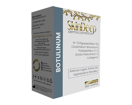 SkinDeep Botulinum - Sérum Redutor de Rugas e Linhas 10ml - Alur Medical
