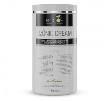 Ozônio Cream 1kg - Creme para Massagem Ozonizado | Eccos Cosméticos