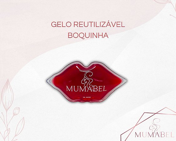 Gelo Reutilizável Boquinha 11x5 - Mumabel