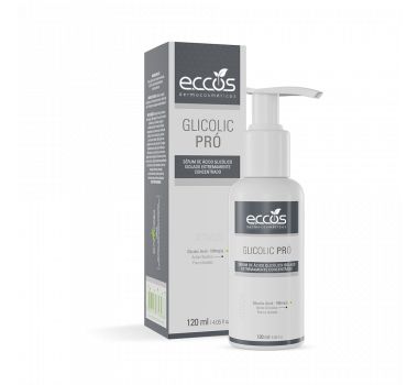 Glicolic Pro Sérum de Ácido Glicolico Isolado e Concentrado 120ml - Eccos Cosméticos