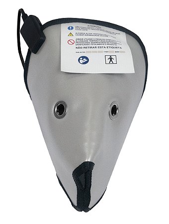 Máscara Térmica Facial Luxo - Termotek Estek - 220V Prata
