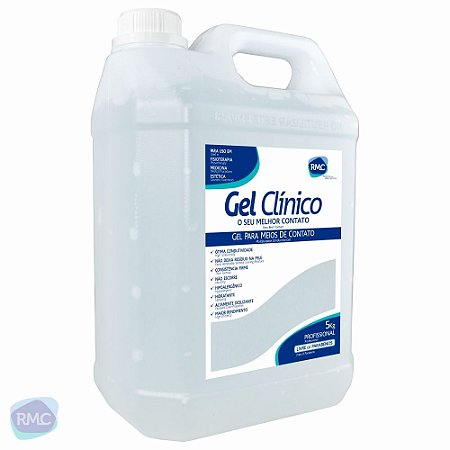 Gel Condutor Galão 5kg Incolor - RMC