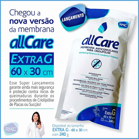 Membrana Anticongelante Criolipólise Allcare (EXTRA G-60x30cm) 240g- RMC