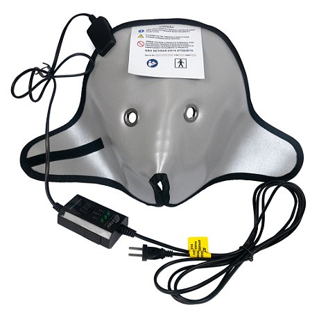 Máscara Térmica Facial Luxo - Termotek Estek - 110V Prata