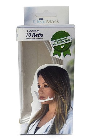 Refil para Mascara Higienica ClearMask - 10 un - Estek