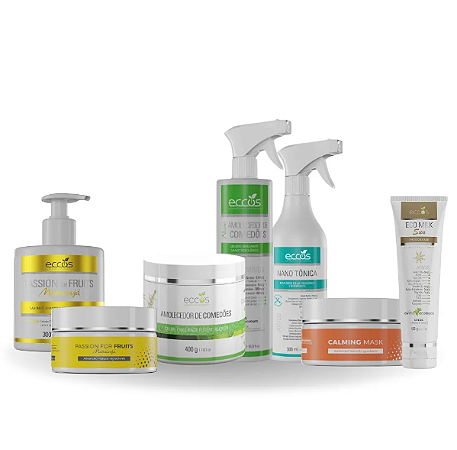 Kit Limpeza de Pele Básico com 7 Produtos - Eccos Cosméticos