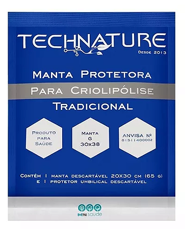 Manta Criolipolise M (20x30cm) Tradicional -  Technature