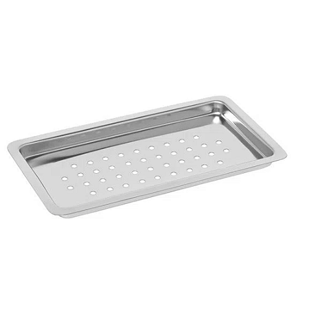 Bandeja Perfurada Autolavável Tam22x12x1,5cm Millenium Fava