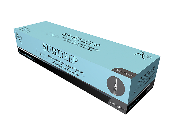 Microcânula para Subcisão SubDeep® 22G-050mm (Caixa c/ 10un) - Alur Medical
