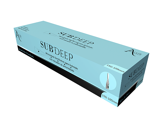 Microcânula para Subcisão SubDeep® 15G-100mm (Caixa c/ 10un) - Alur Medical