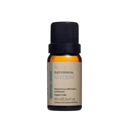 OLEO ESSENCIAL ALECRIM 10ML - VIA AROMA