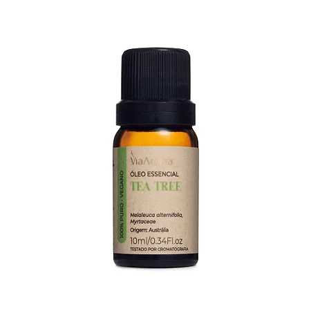 OLEO ESSENCIAL TEA TREE ( MELALEUCA) 10ML - VIA AROMA