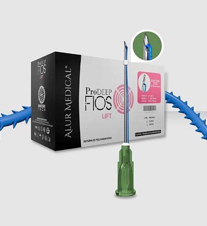 Prodeep Fios Lift - CUTTING COG 21G 60mm150mm Agulha (Pack c/ 4un) - Alur Medical