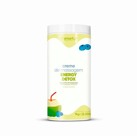 Creme de Massagem Energy Detox 1 Kg Smart GR