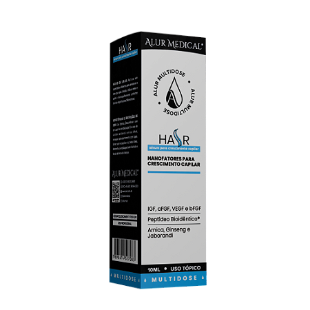 Hair Multidose - Sérum Crescimento Capilar 10ml - Alur