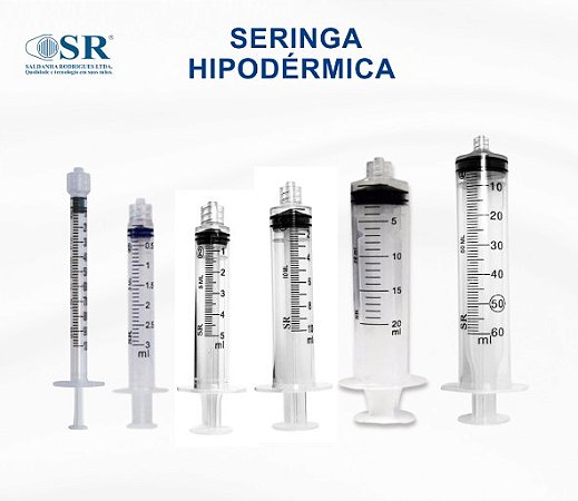Seringa Luer Lock (Rosca) 10un - SR