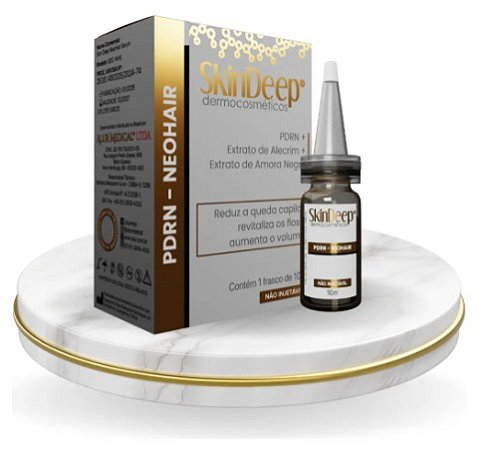 SkinDeep - PDRN Neohair - Serum Nutrição Capilar 10ml - Alur Medical