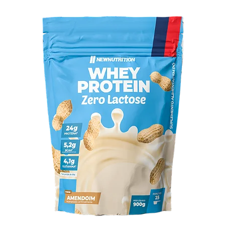 WHEY ZERO LACTOSE 900G - NEW NUTRITION