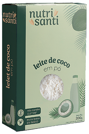 LEITE DE COCO 200G - SANTI