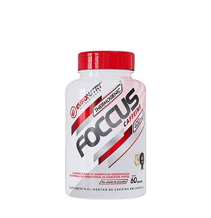 CAFEÍNA 400MG 60 CAPS - EURONUTRY