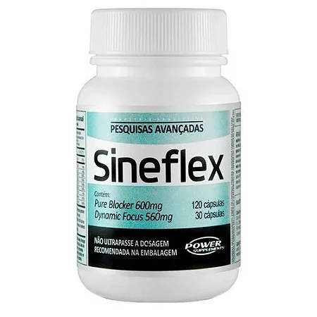 SINEFLEX - 150 CAPS - POWER SUPPLEMENTS