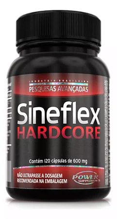 SINEFLEX HARDCORE - 150 CAPS - POWER SUPPLEMENTS