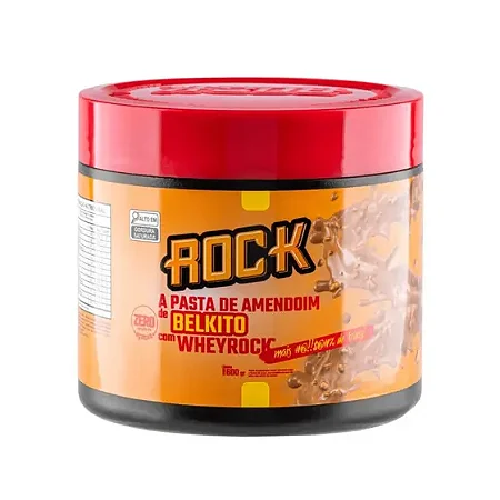 PASTA DE AMENDOIM 600G - ROCK PEANUT