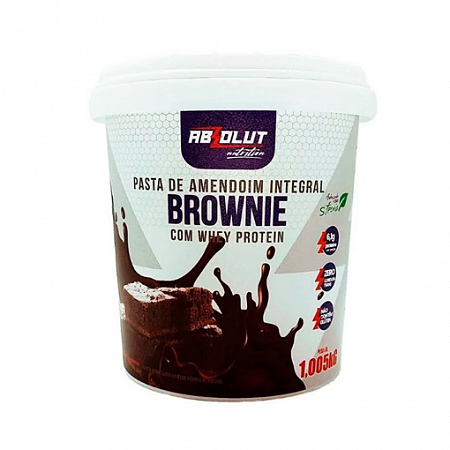 PASTA DE AMENDOIM 1KG - ABSOLUT NUTRITION