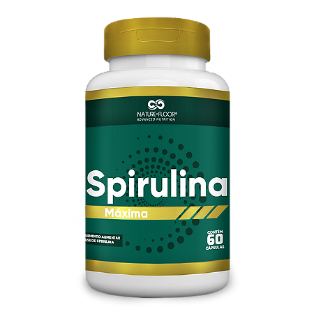 SPIRULINA MAXIMA 60 CAPS - NATURE FLOOR