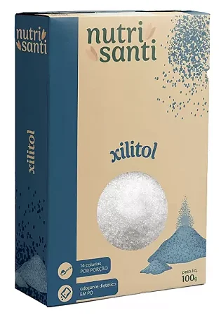 XYLITOL 100G - NUTRI SANTI