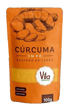 CURCUMA EM PO 100G - VILA