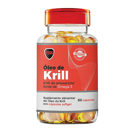 OLEO DE KRILL 60 CAPS - AXIS NUTRITION