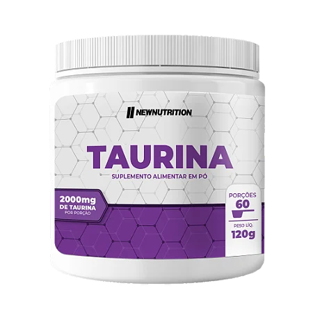 TAURINA 120G - NEW NUTRITION