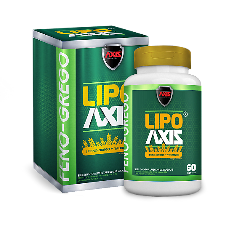 LIPO AXIS FENO GREGO + TAURINA 60 CAPS - AXIS NUTRITION