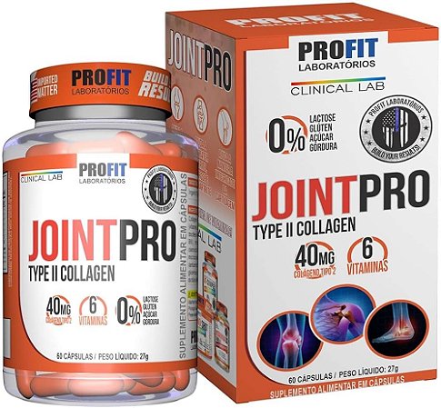 JOINT PRO TYPE II 60 CAPS - PROFIT LABS