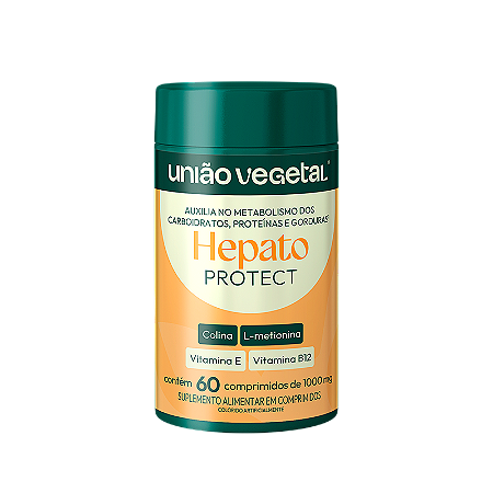 HEPATO PROTECT 60 CAPS - UNIAO VEGETAL