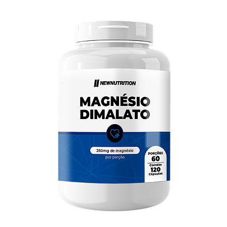 MAGNESIO DIMALATO 60 CAPS - NEW NUTRITION