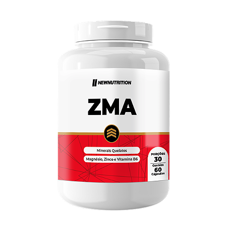 ZMA 60 CAPS - NEW NUTRITION