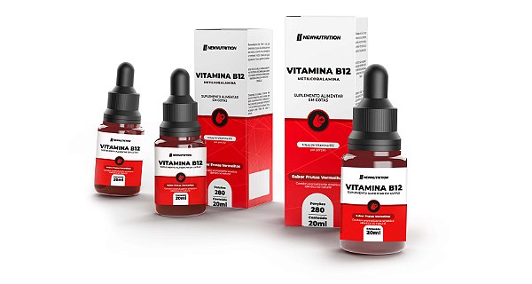 VITAMINA B12 20ML - NEW NUTRITION