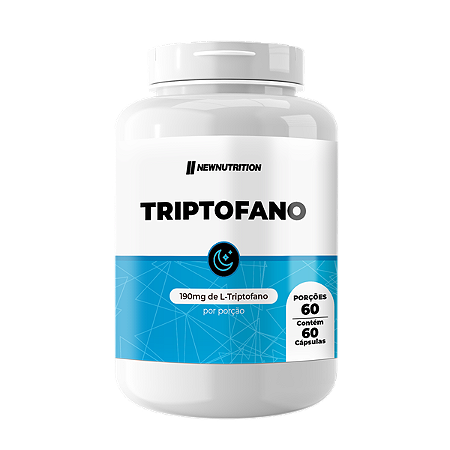 TRIPTOFANO 120G CAPS - NEW NUTRITION