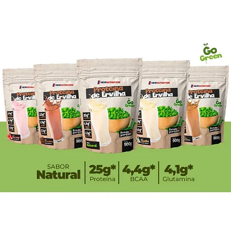 PROTEINA DA ERVILHA 900G - NEW NUTRITION