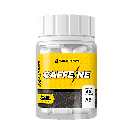 CAFEÍNA 60 CAPS - NEW NUTRITION