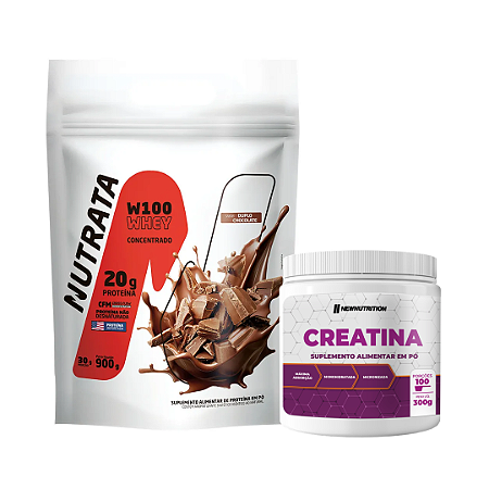 COMBO WHEY NUTRATA + CREATINA NEW