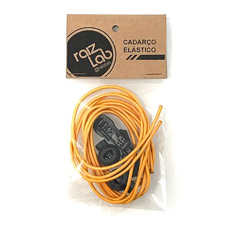 Cadarço Elástico Amarelo
