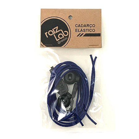 Cadarço Elástico Azul Royal