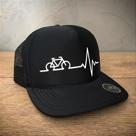 Boné - Bike batimento branco