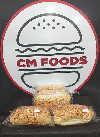 Pão de Hot Dog Dogão com Parmesão C.M.Foods 120g