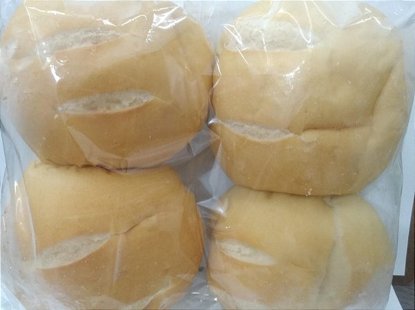 Pão Bola Pacote com 4 Unidades Fresquinho